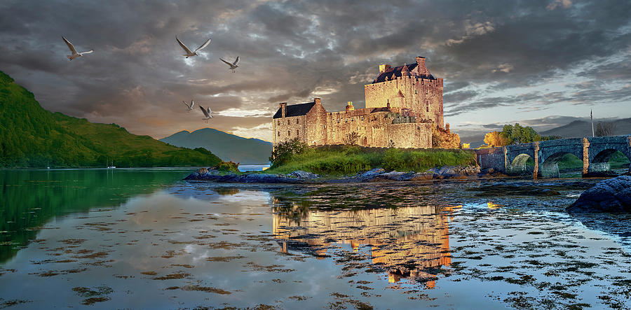 Photo of Eilean Donan Castle, Scotland Photograph by Paul E Williams