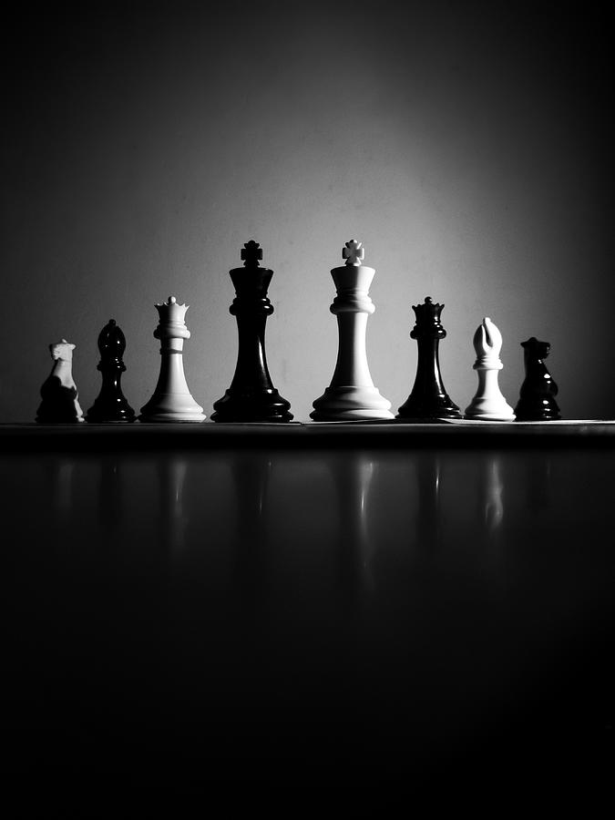 Photographing chess pieces with light and shadow Photograph by Willams ...