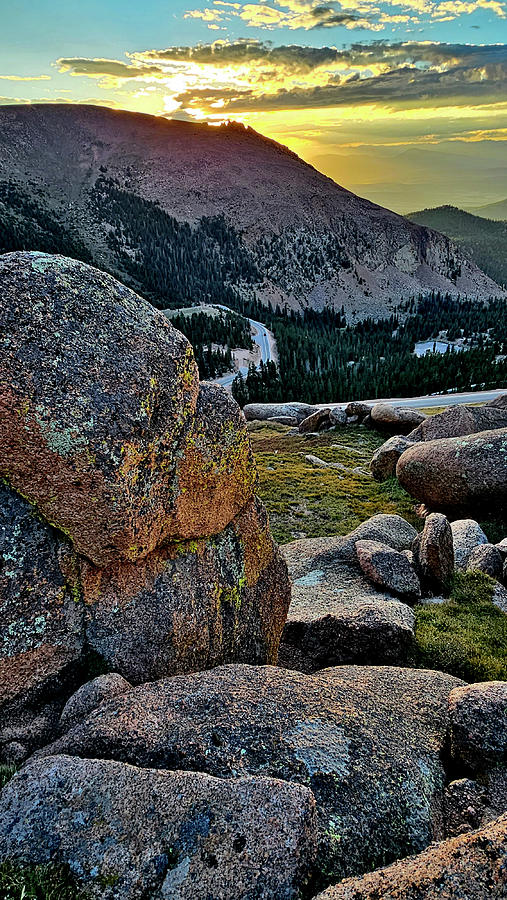 Pikes Peak Highway Sunset #3 Photograph by Ray Mathis Pikes Peak Highway Sunset #3 Photograph by Ray Mathis