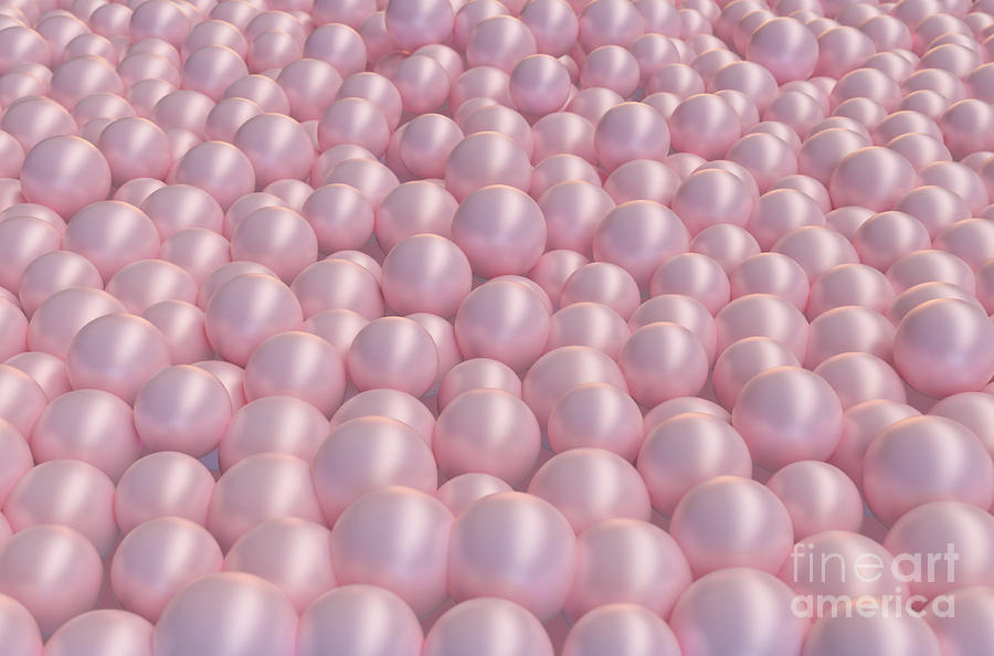 pink pearls background