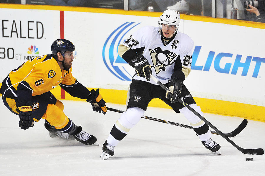 Pittsburgh Penguins v Nashville Predators #3 Photograph by Ronald C. Modra