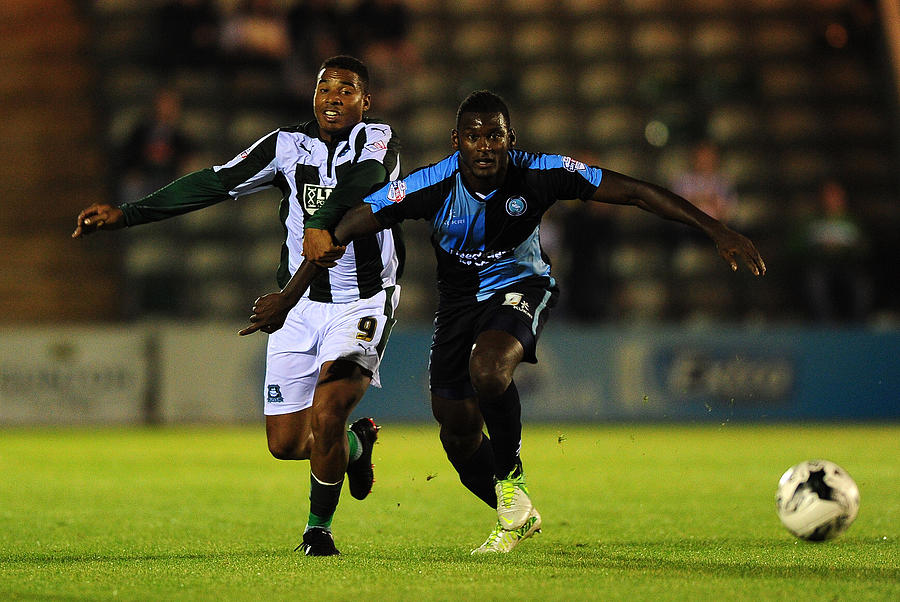 Plymouth Arygle v Wycombe Wanderers - Sky Bet League Two #3 Photograph by Dan Mullan