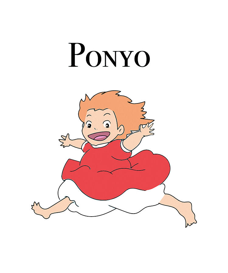 Ponyo #7 Poster by Asmin Ive - Pixels
