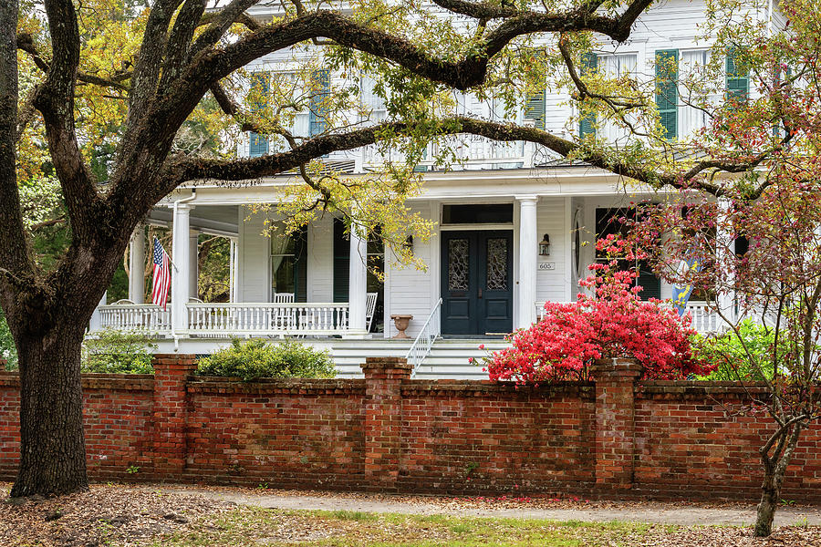 Porches of Georgetown, South Carolina #3 Photograph by Dawna Moore Photography