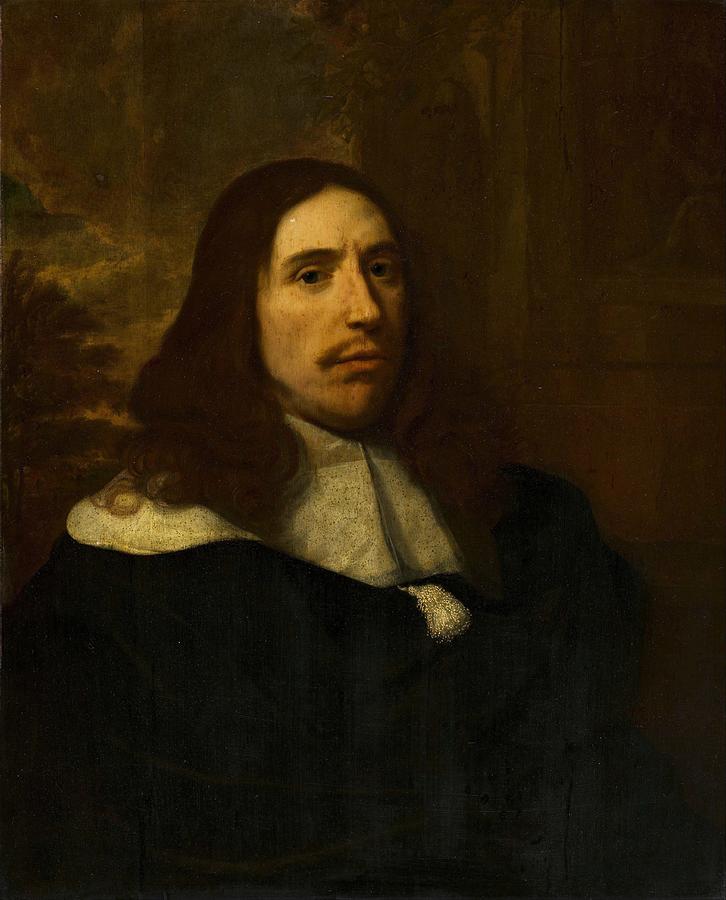 Portrait Painting - Portrait of a Man  #3 by Bartholomeus van der Helst