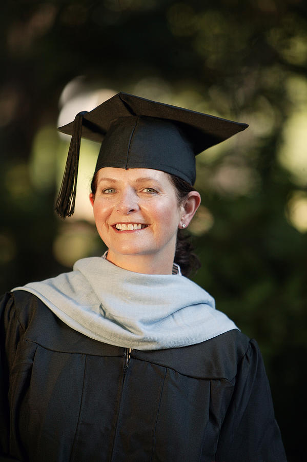 Portrait of graduate #3 Photograph by Comstock Images