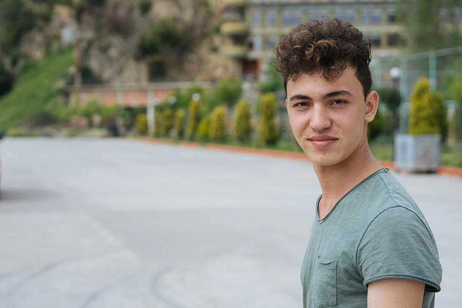 Portrait of teenager boy Photograph by Burak Karademir