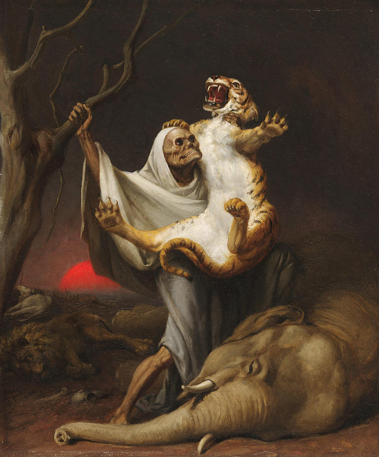 Power of Death Painting by William Holbrook Beard - Fine Art America