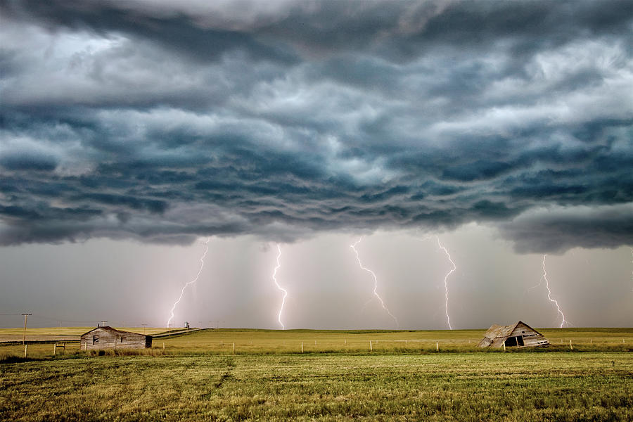 Prairie Storm Canada #3 Photograph by Mark Duffy