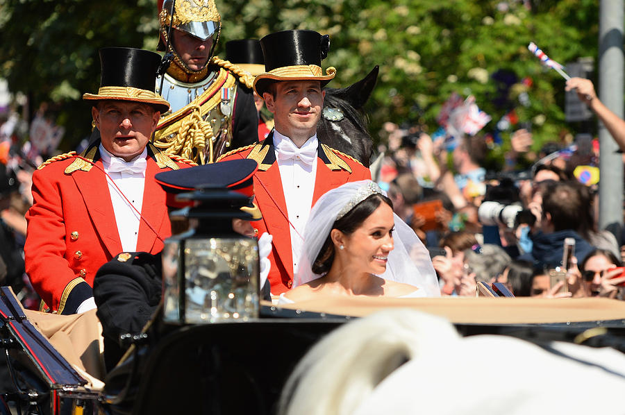 Prince Harry Marries Ms. Meghan Markle - Procession #3 Photograph by Eamonn M. McCormack