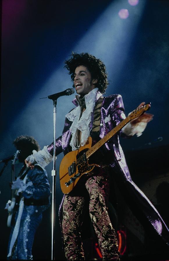Prince Performing  #4 Photograph by Dmi