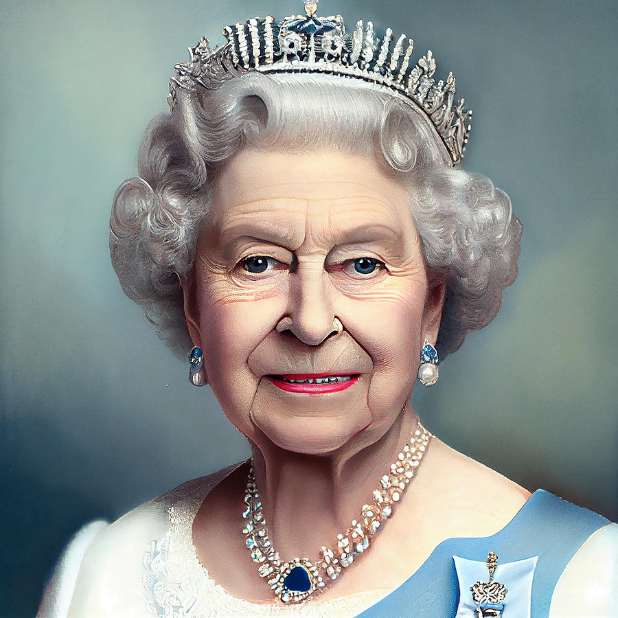 Queen Elizabeth II #3 Mixed Media by Stephen Smith Galleries - Fine Art ...