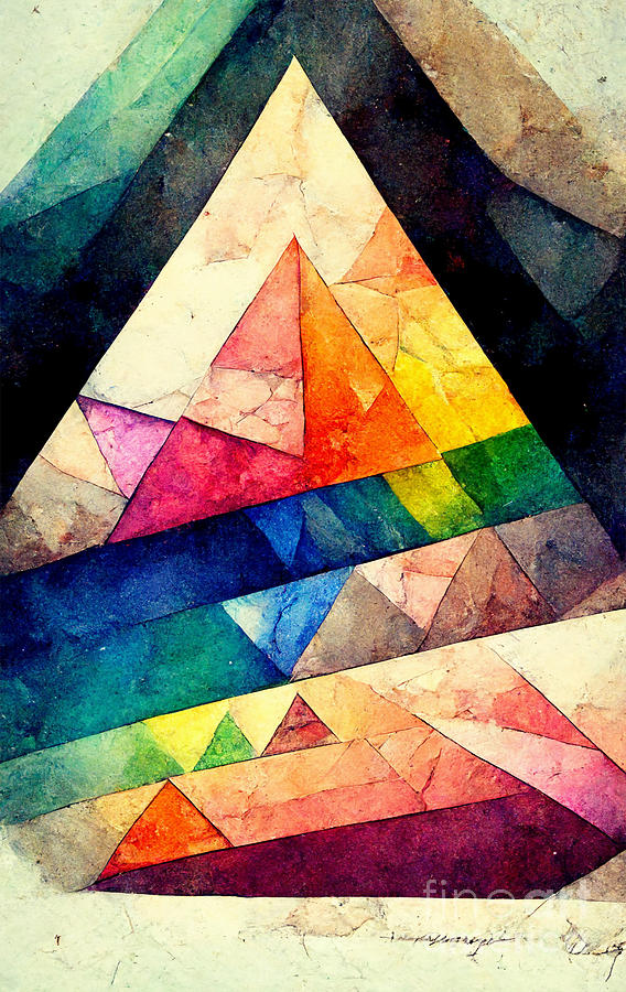 Rainbow Paintings Digital Art