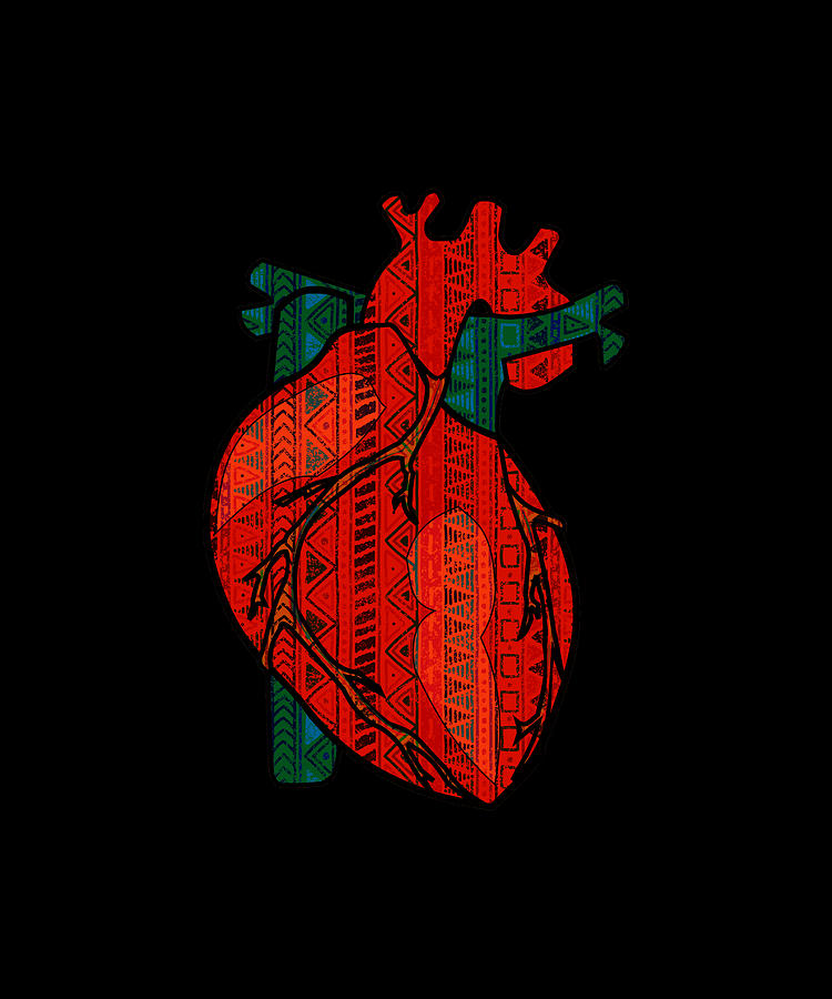 Realistic Heart Illustration Digital Art by CalNyto - Pixels