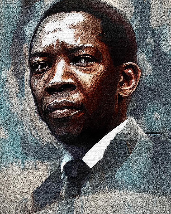 Realistic Portrait Of John Coltrane Digital Art by Edgar Dorice - Pixels