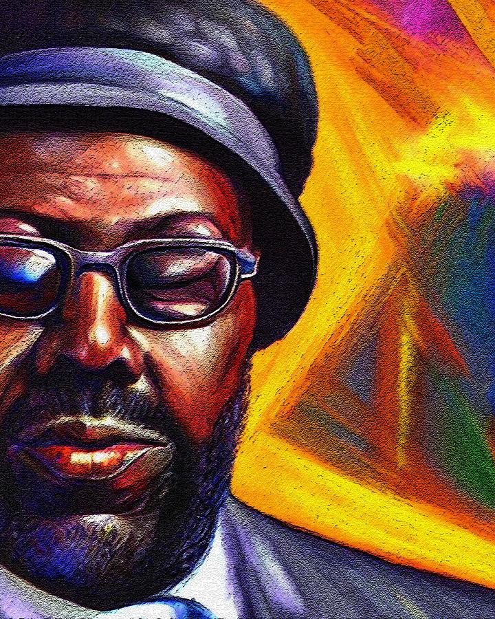 Realistic Portrait Of Thelonious Monk Digital Art by Edgar Dorice - Pixels