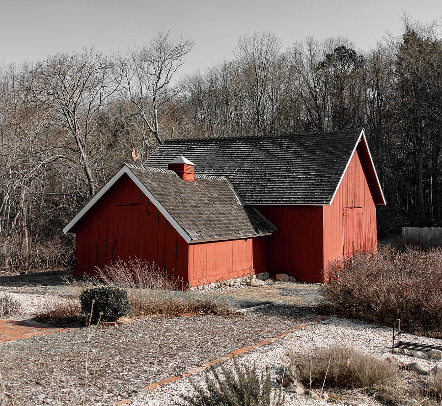 Red Barn #3 Photograph by Roni Chastain