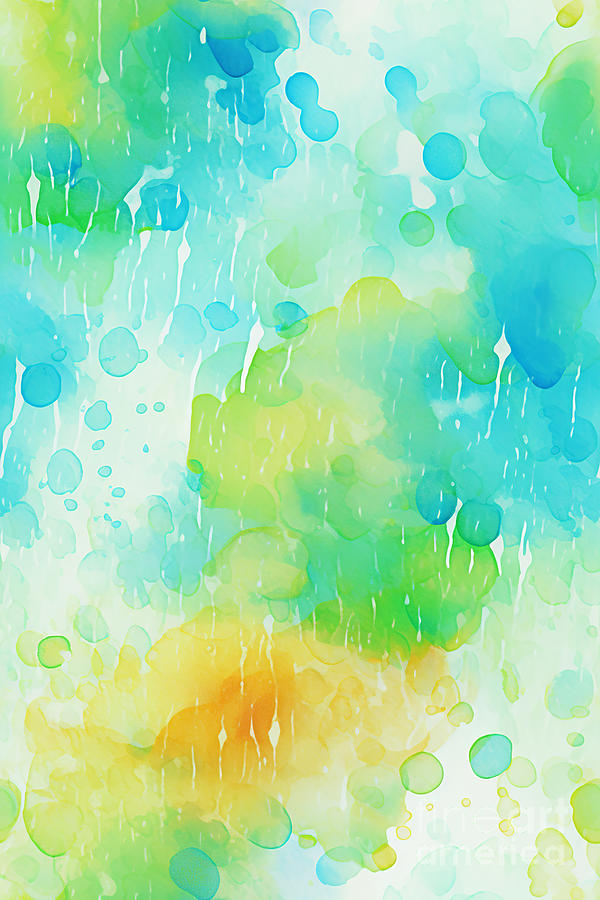 Rejinda - Rainy Summer Day Digital Art