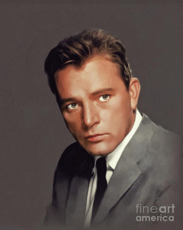 Richard Burton, Movie Legend Painting by Esoterica Art Agency - Fine ...