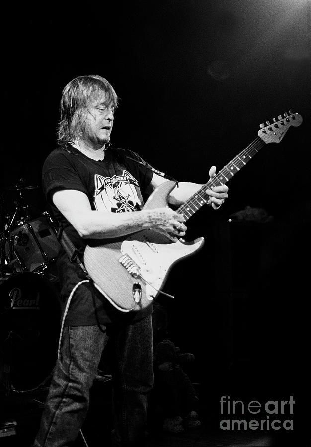 Guitar Still Life Photograph - Rick Derringer #3 by Concert Photos