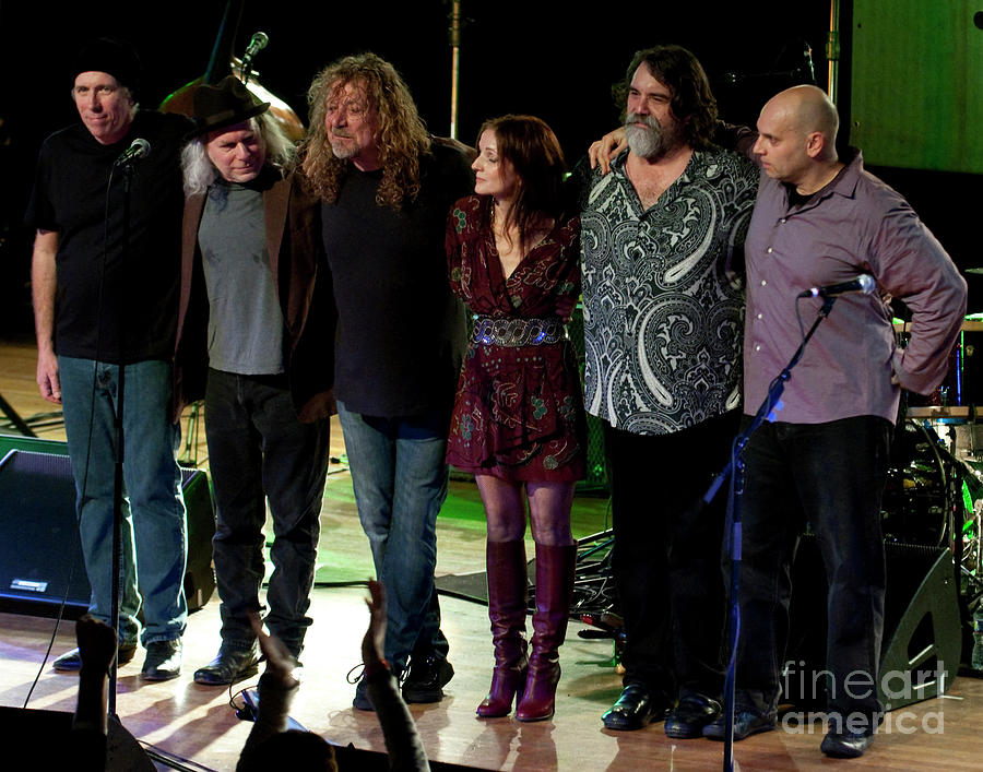 Robert Plant and the Band of Joy #3 Photograph by David Oppenheimer