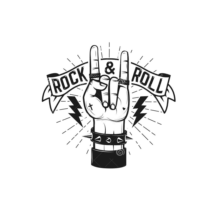 Rock And Roll Music Digital Art By Emlynn Holstein Fine Art America