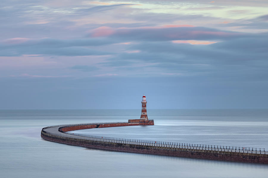 Roker Pier Lighthouse - England #3 Photograph by Joana Kruse