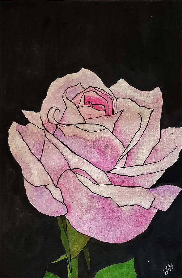 Rose #3 Painting by Jean Haynes