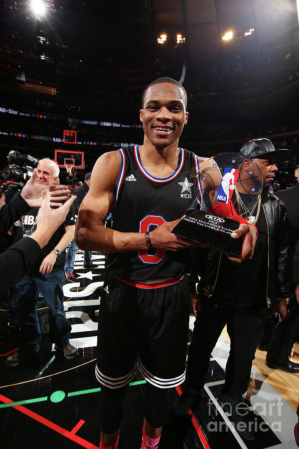 Russell Westbrook #3 Photograph by Nathaniel S. Butler