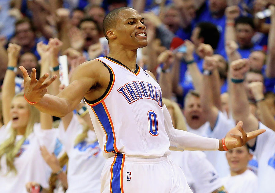 Russell Westbrook Photograph by Ronald Martinez