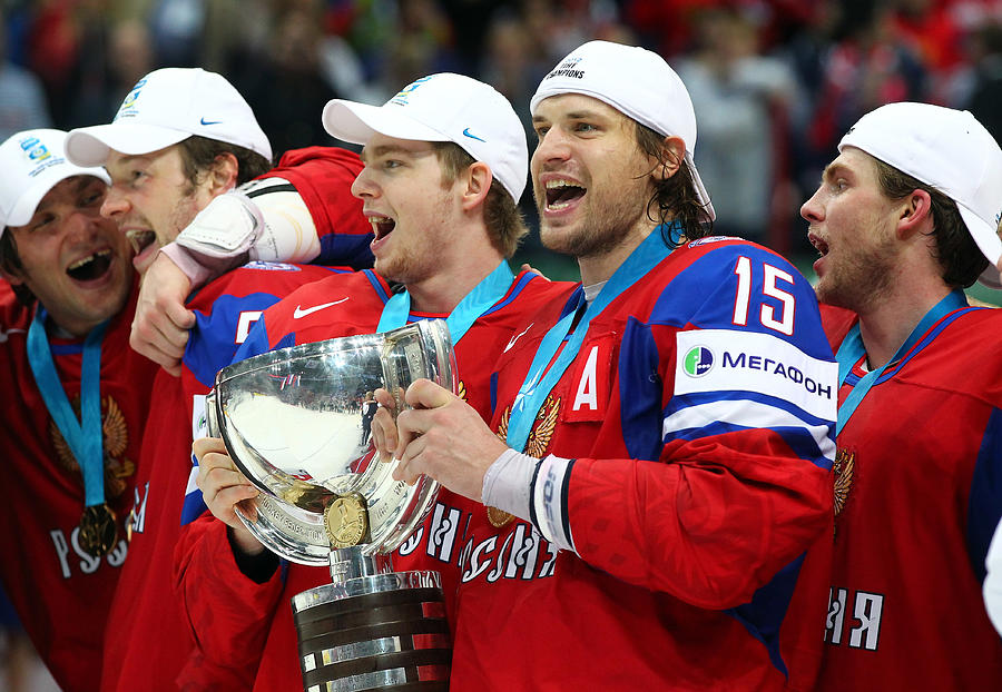 Russia v Slovakia: Final - 2012 IIHF Ice Hockey World Championship #3 Photograph by Martin Rose