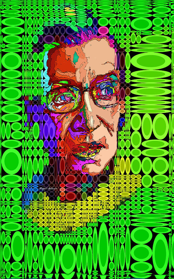 Ruth Bader Ginsburg - RBG #2 Digital Art by Rafael Salazar