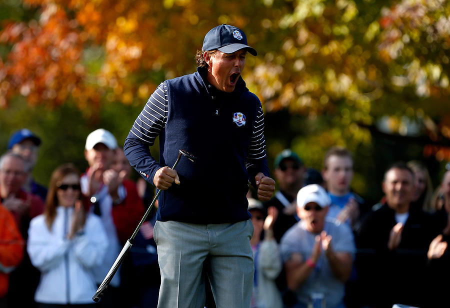 Ryder Cup - Day Two Foursomes Photograph by Jamie Squire Ryder Cup - Day Two Foursomes Photograph by Jamie Squire