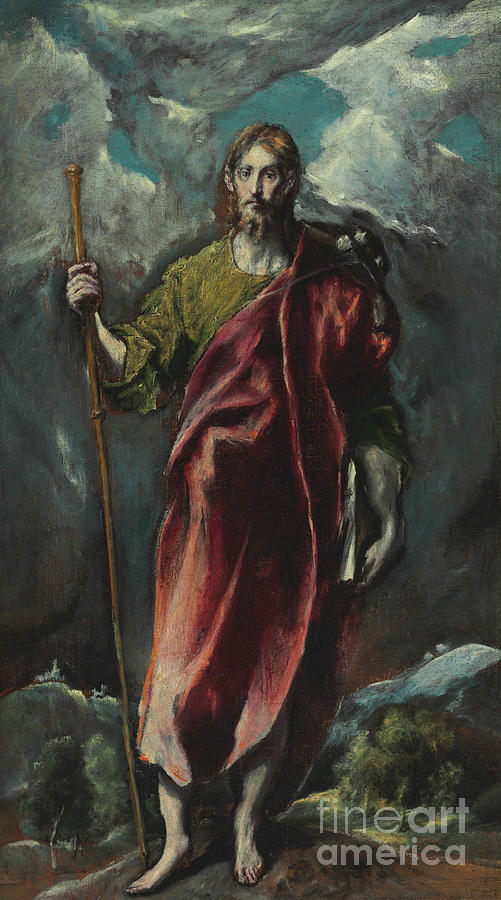 Saint James the Greater Painting by El Greco
