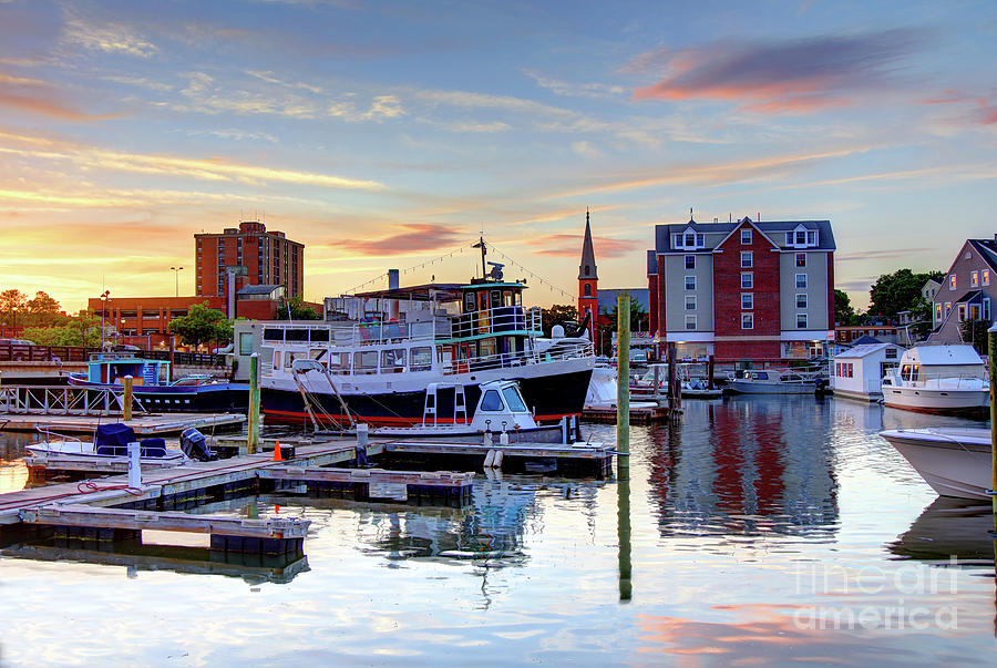 Salem, Massachusetts Waterfront Photograph by Denis Tangney Jr - Fine ...