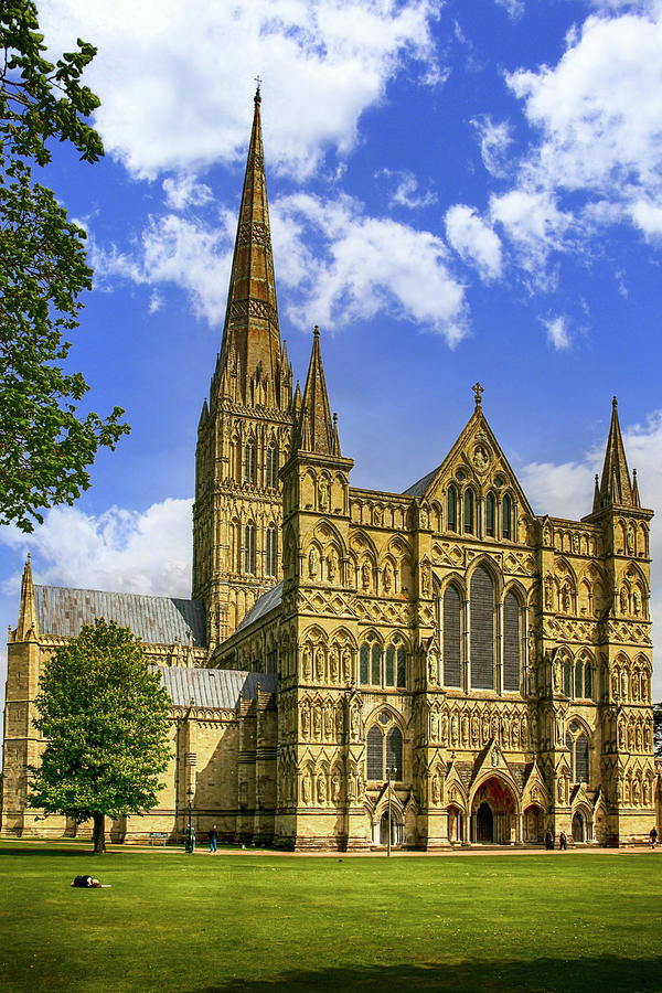 Salisbury Cathedral, UK #3 Photograph by Chris Smith