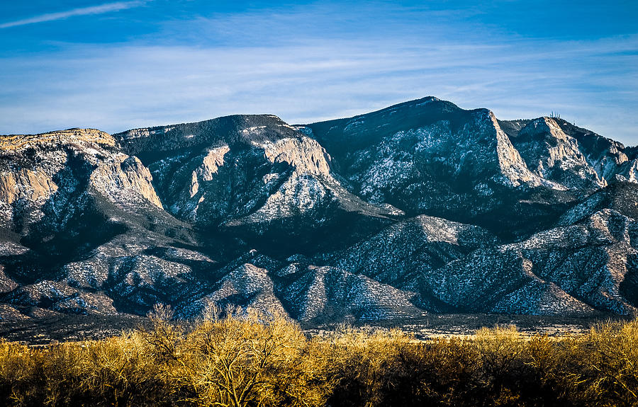 Sandia Mountains #3 Photograph by Ivanastar