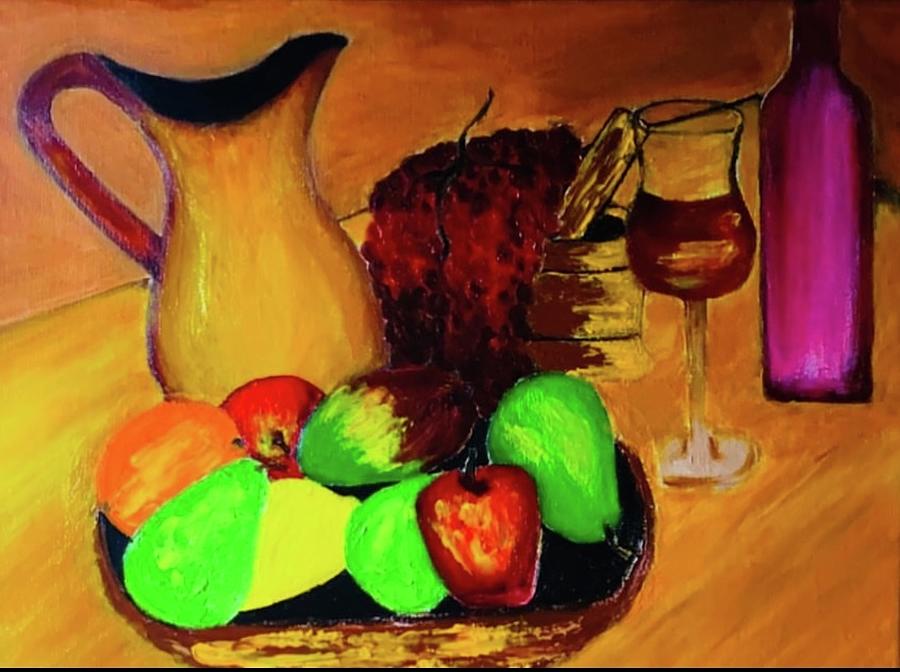 Sangria Painting by Dianna Cannoy - Fine Art America