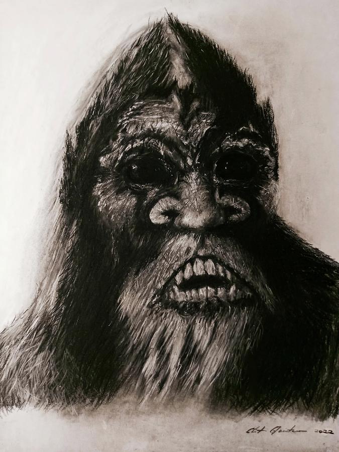 Sasquatch Drawing by Clint Quintero - Fine Art America