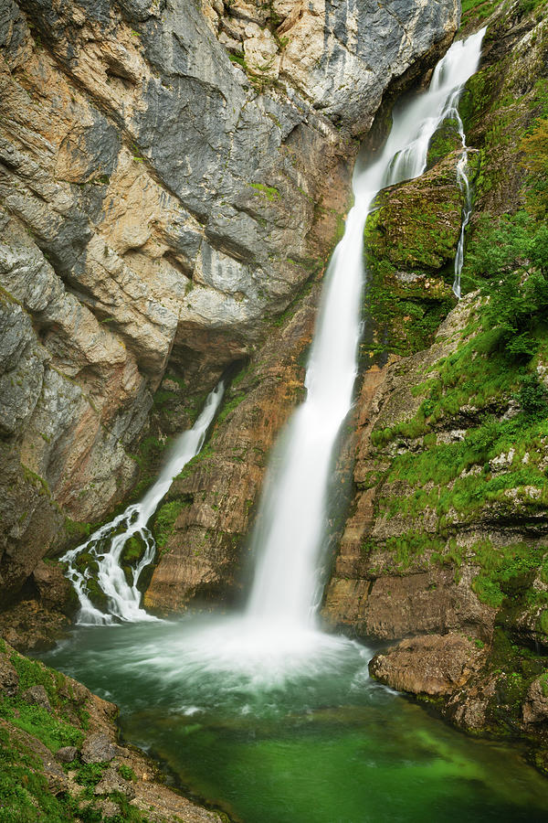 Savica Waterfall, Bohinj, Slovenia. #3 Photograph by Ian Middleton