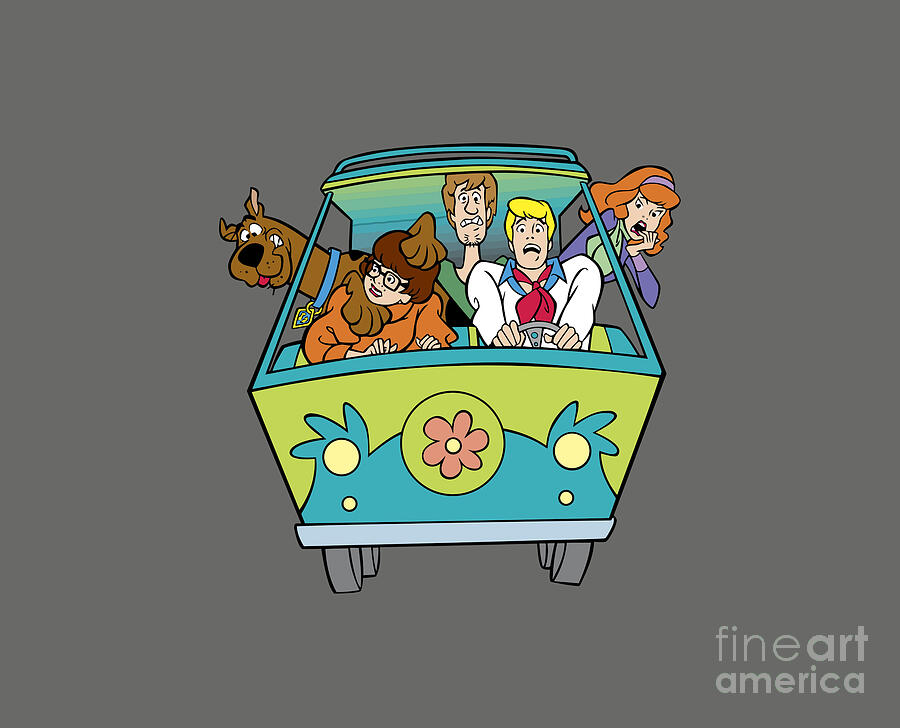 Scooby Doo Cartoon #3 Digital Art by Selaw Ajj - Fine Art America