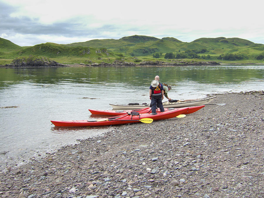 Sea Kayaking in Scotland #3 Photograph by Theasis