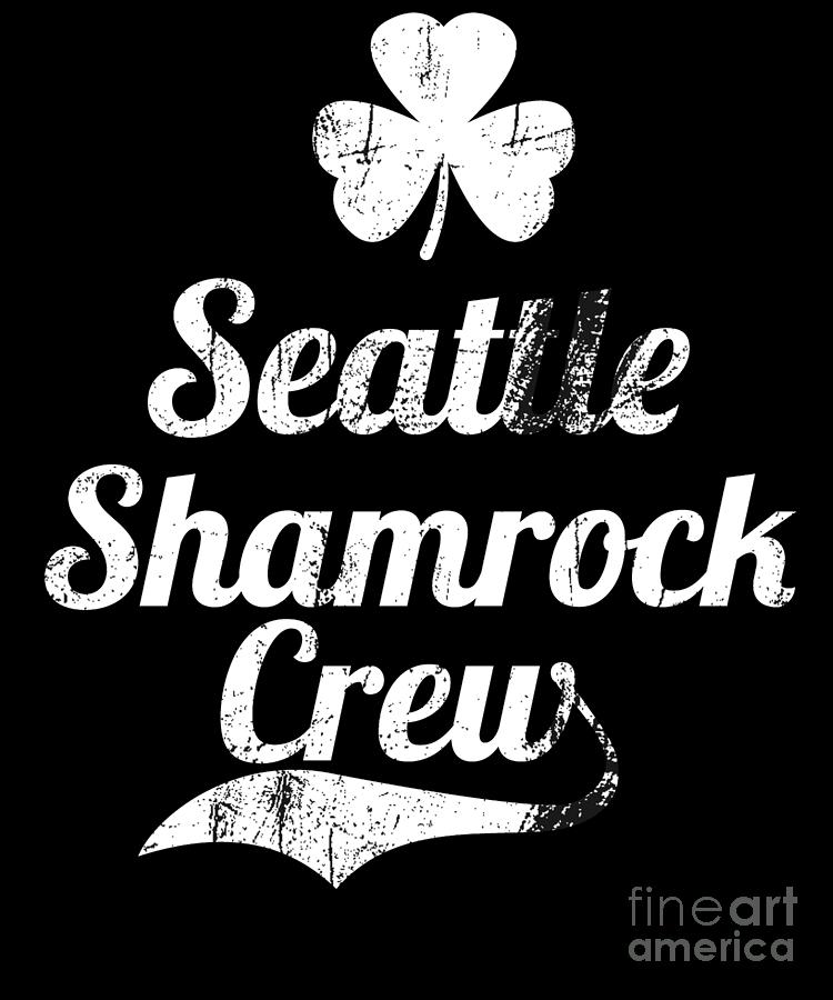 Seattle Irish Shirt Seattle St Patricks Day Parade #3 Digital Art by Martin Hicks