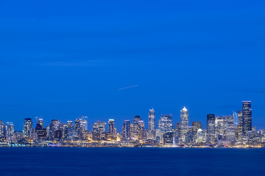 Seattle Skyline, USA, Washington, Seattle #3 Photograph by Malorny