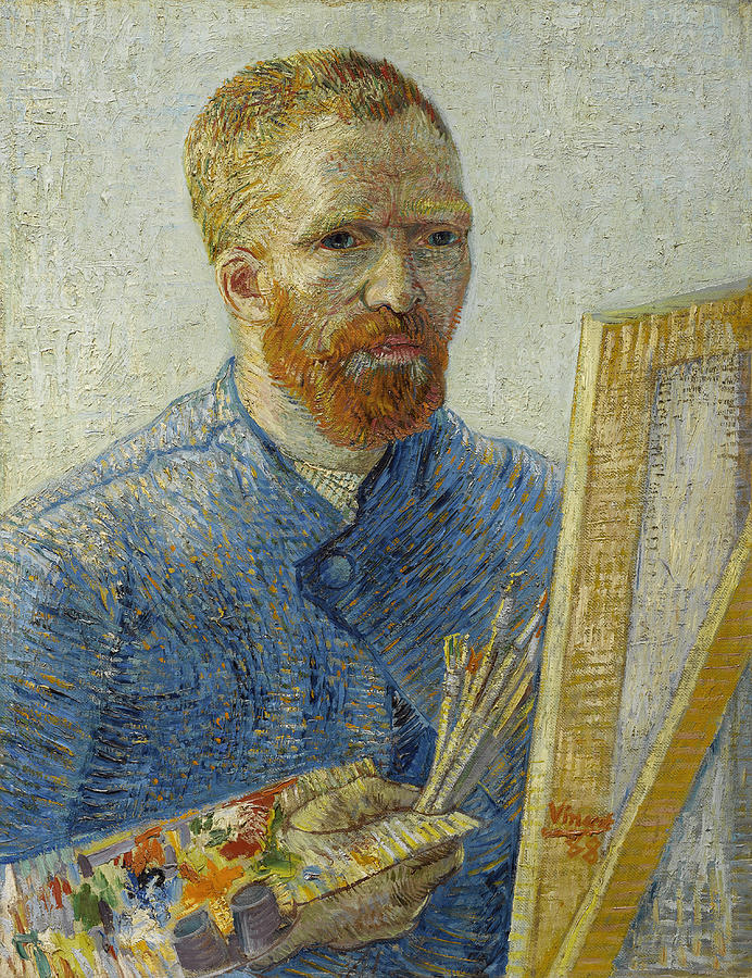 Vincent Van Gogh Painting - Self portrait as a painter #3 by Vincent van Gogh