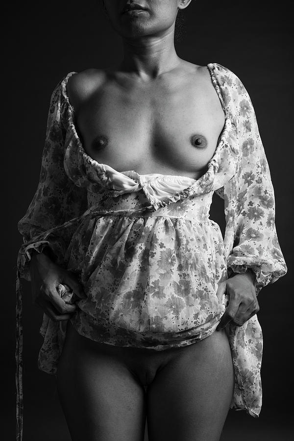Semi Nude #3 Photograph by Kiran Joshi
