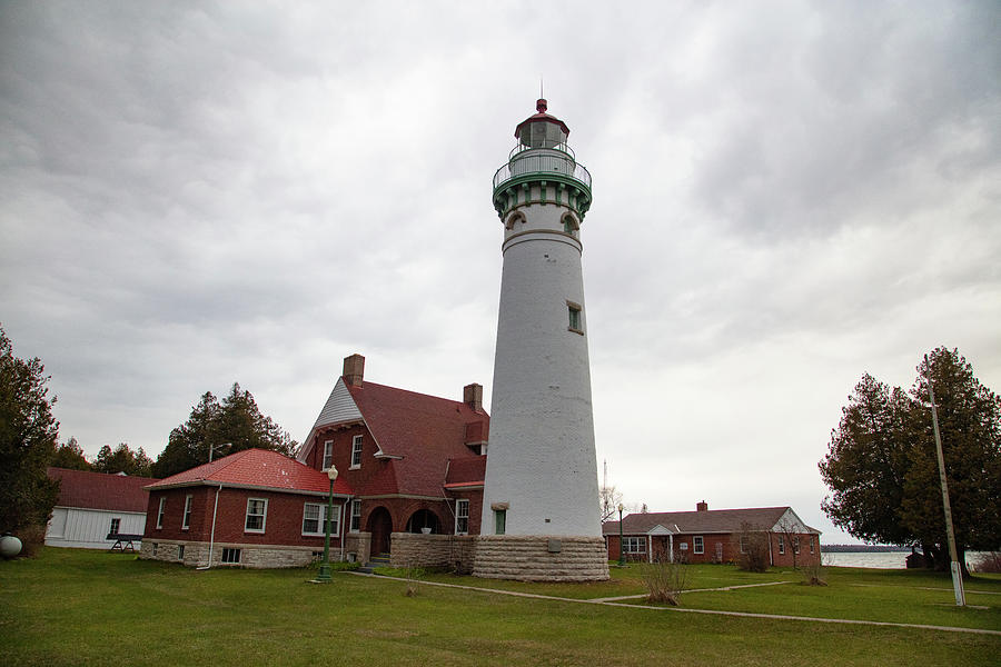 Seul Choix Point Lighthouse in Gulliver Michigan #3 Photograph by Eldon McGraw