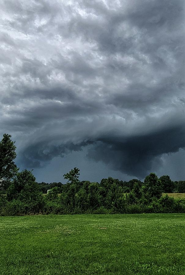 Severe Storm Near Columbia, Tennessee. 6/8/21 #3 Photograph by Ally White