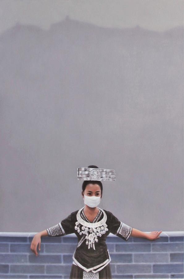 Shades Of  High Gray #3 Painting by Zusheng Yu