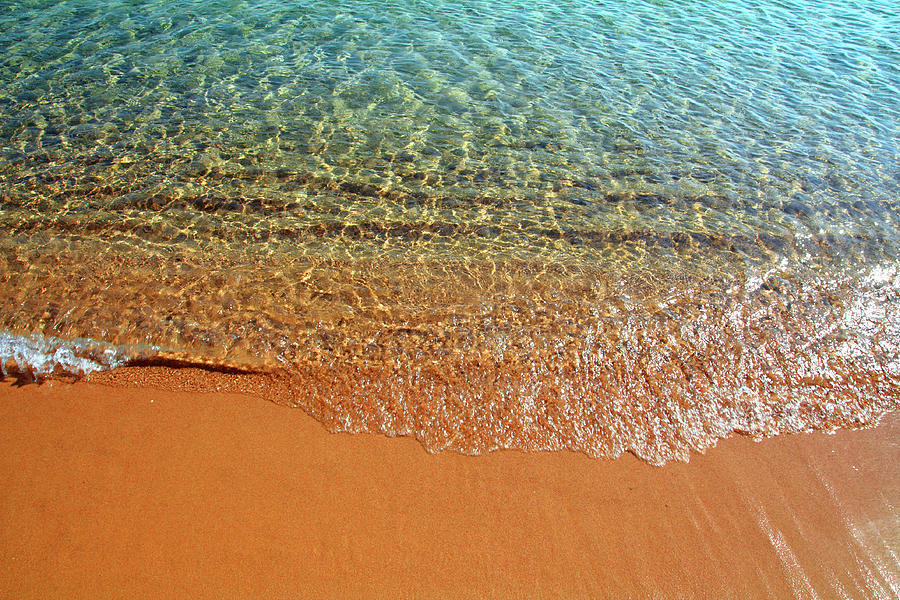 Shallow Of Sea On Sand Beach #3 Photograph by Mikhail Kokhanchikov